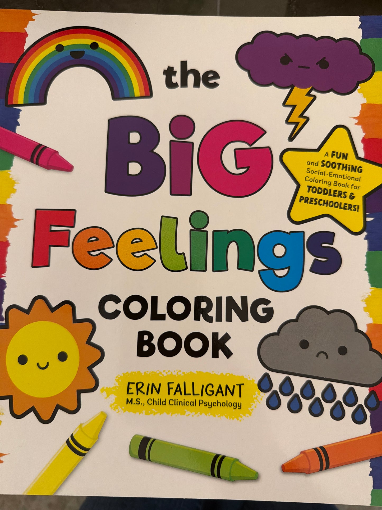The big feelings coloring book