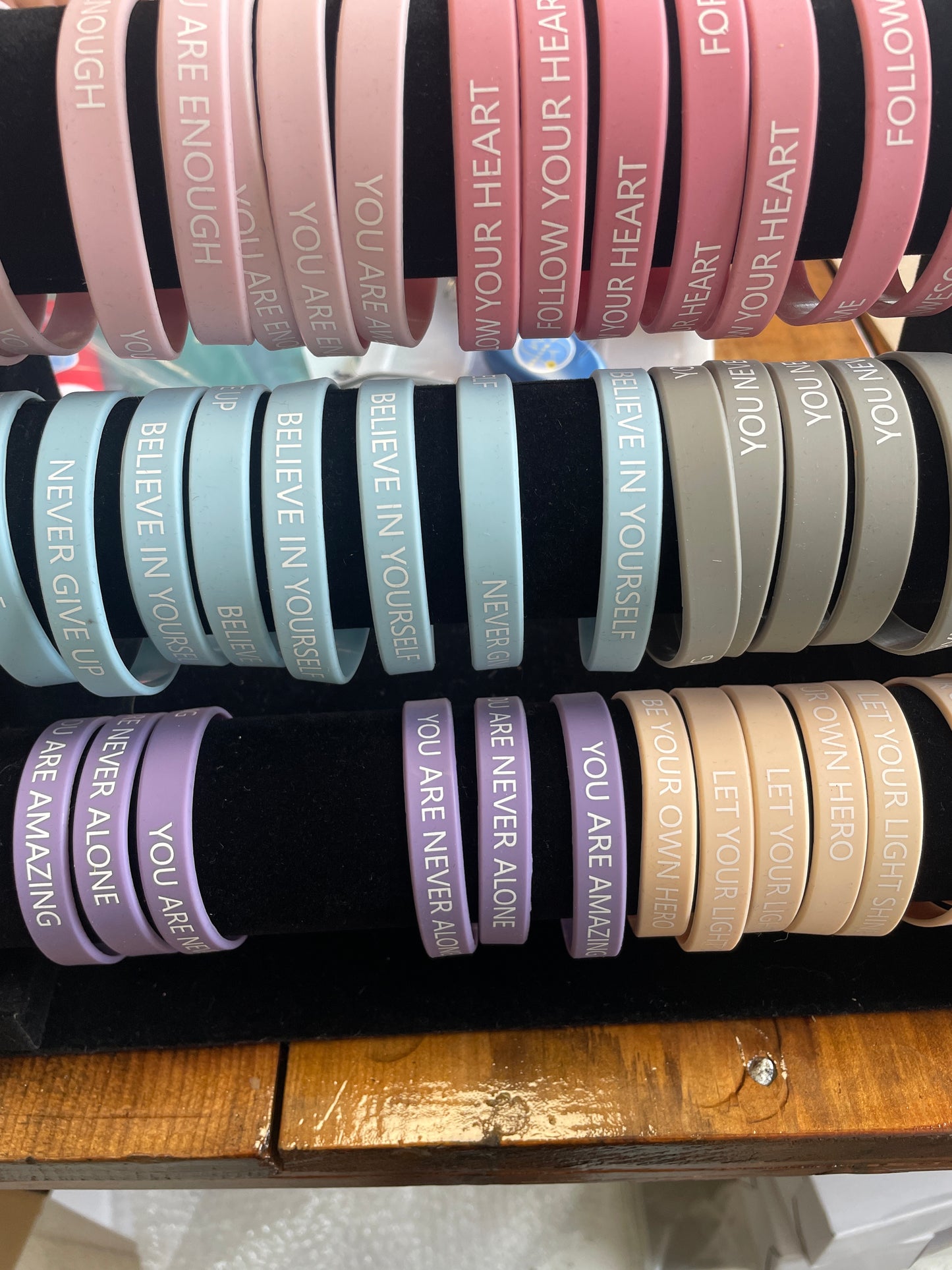 You matter rubber bracelets
