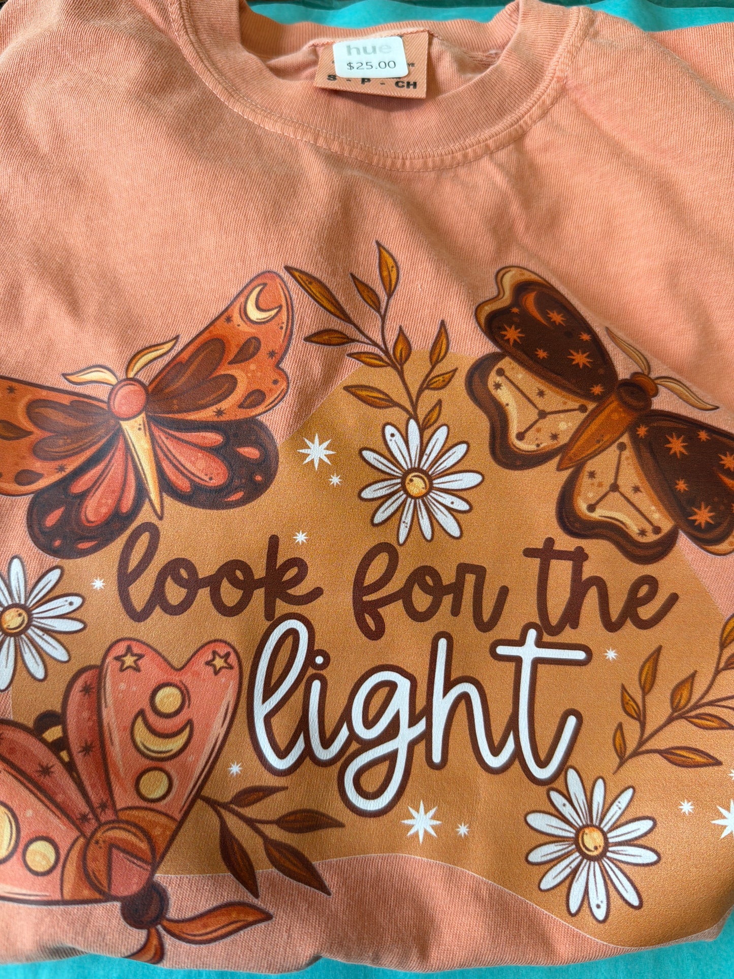 Look for the light tshirt