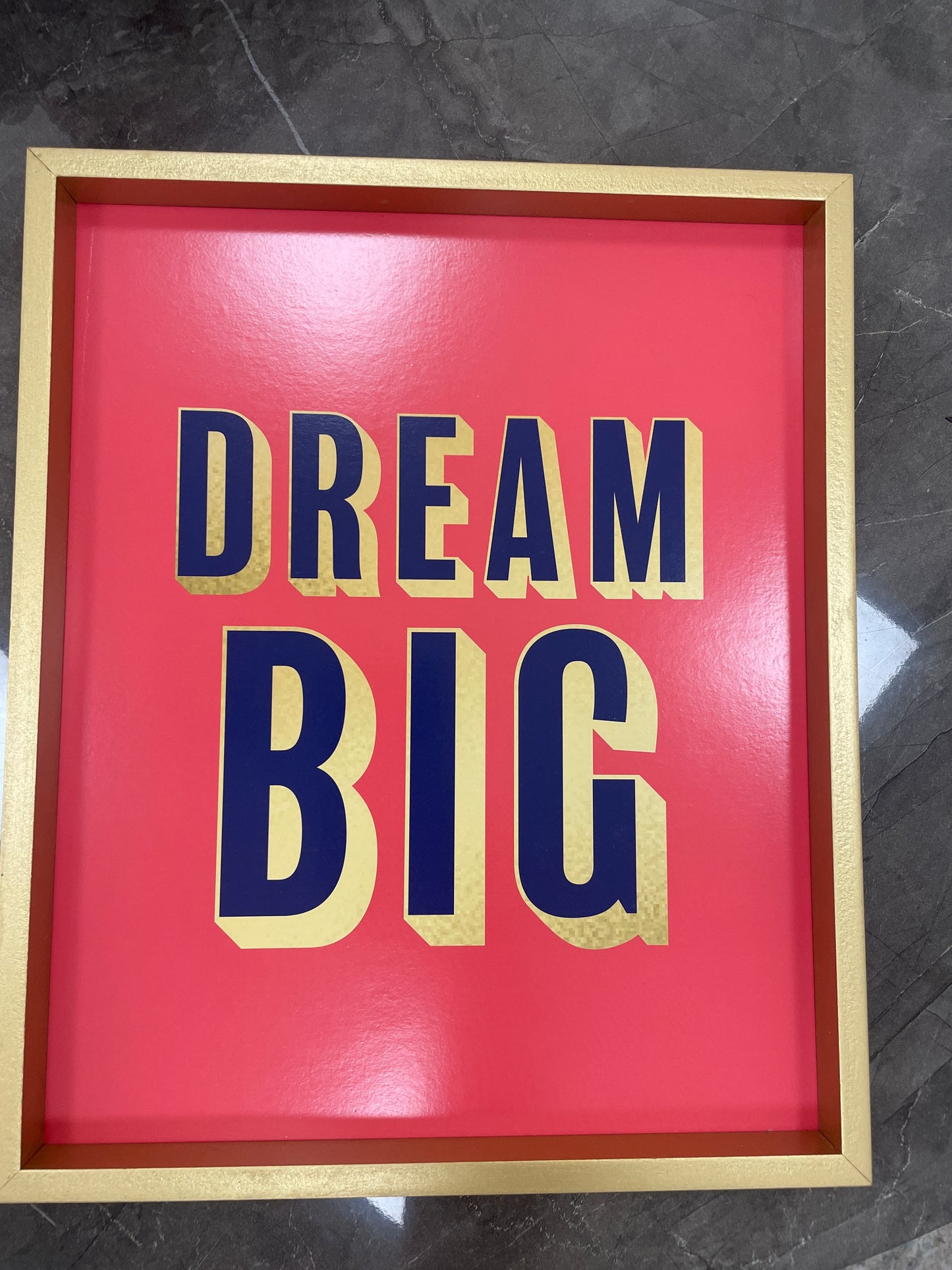 Dream big wall decor