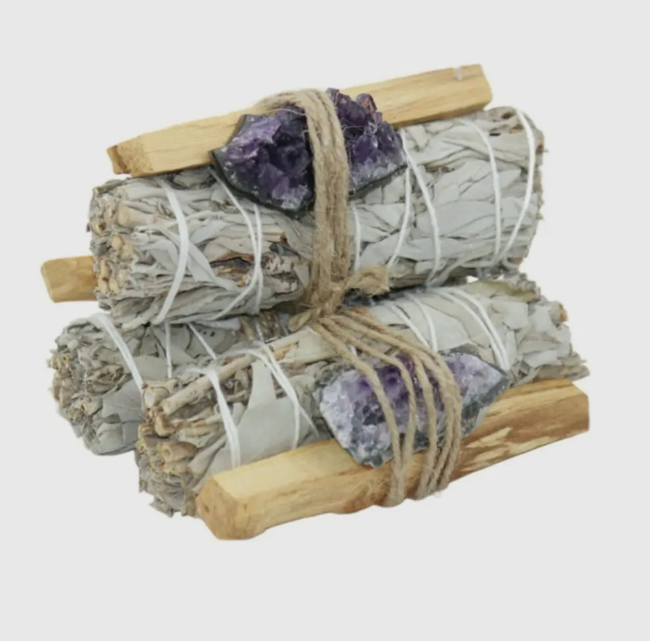 Sage Bundles-Amethyst Crystal