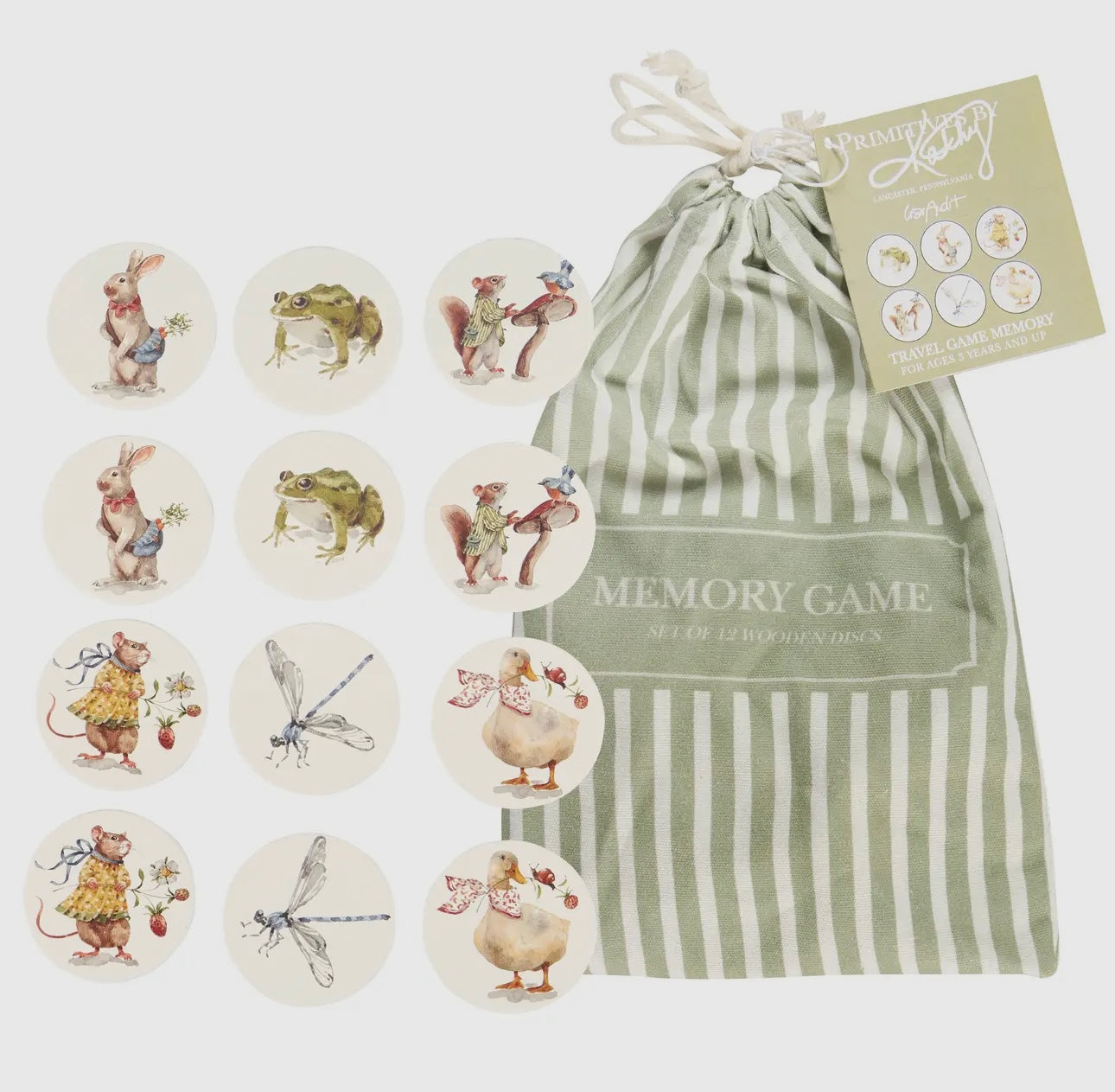 Memory Garden Travel Game