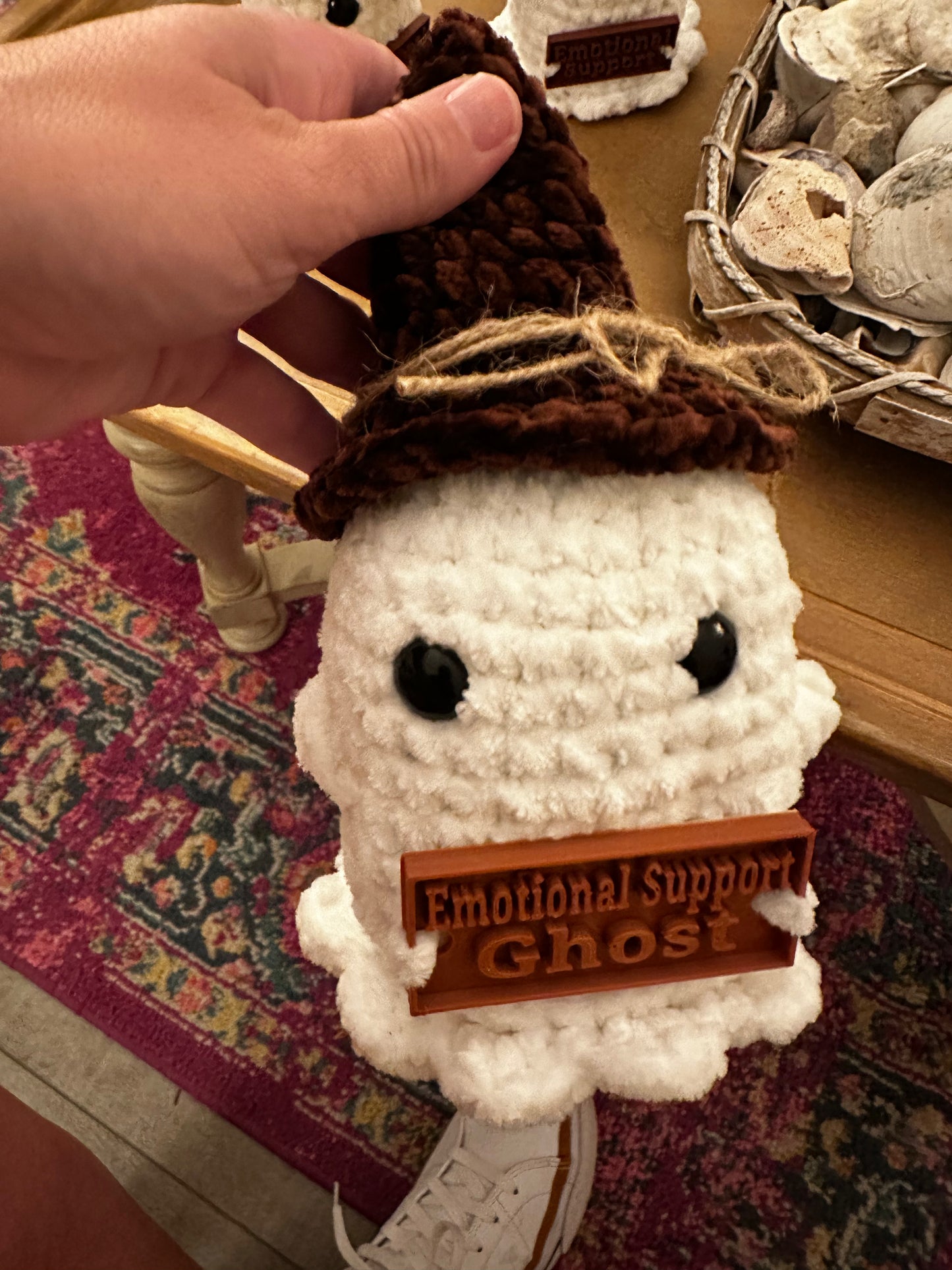 Small emotional support ghost