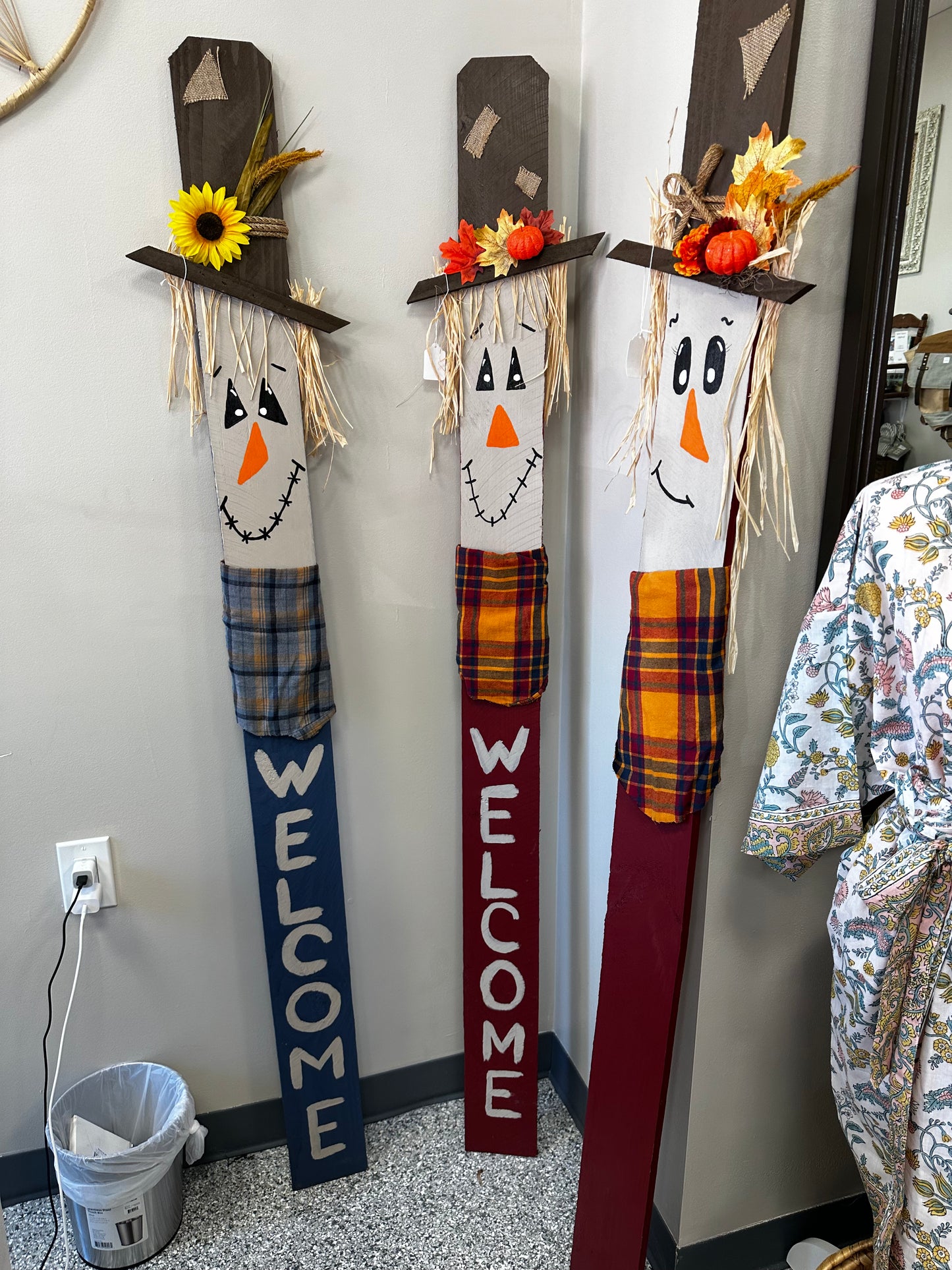Scarecrow signs