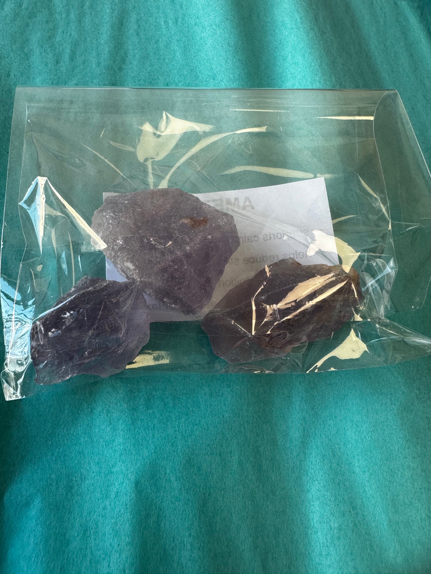Amethyst crystals