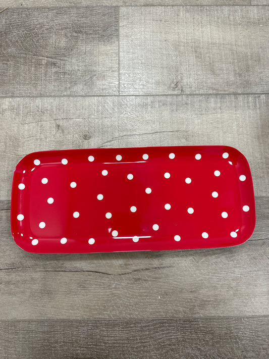 Polka dot plate