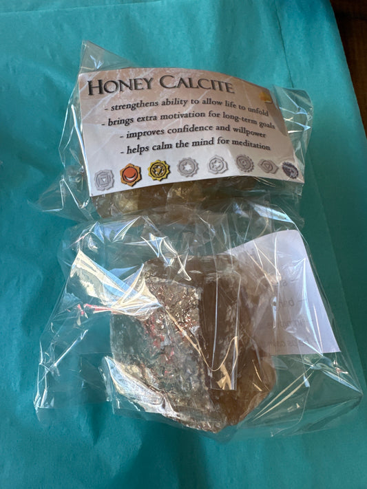 Honey Calcite Crystal