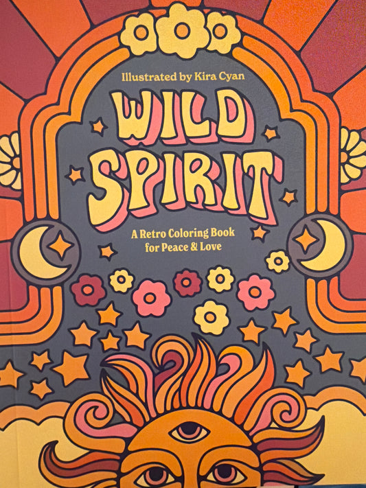 Wild spirit coloring book
