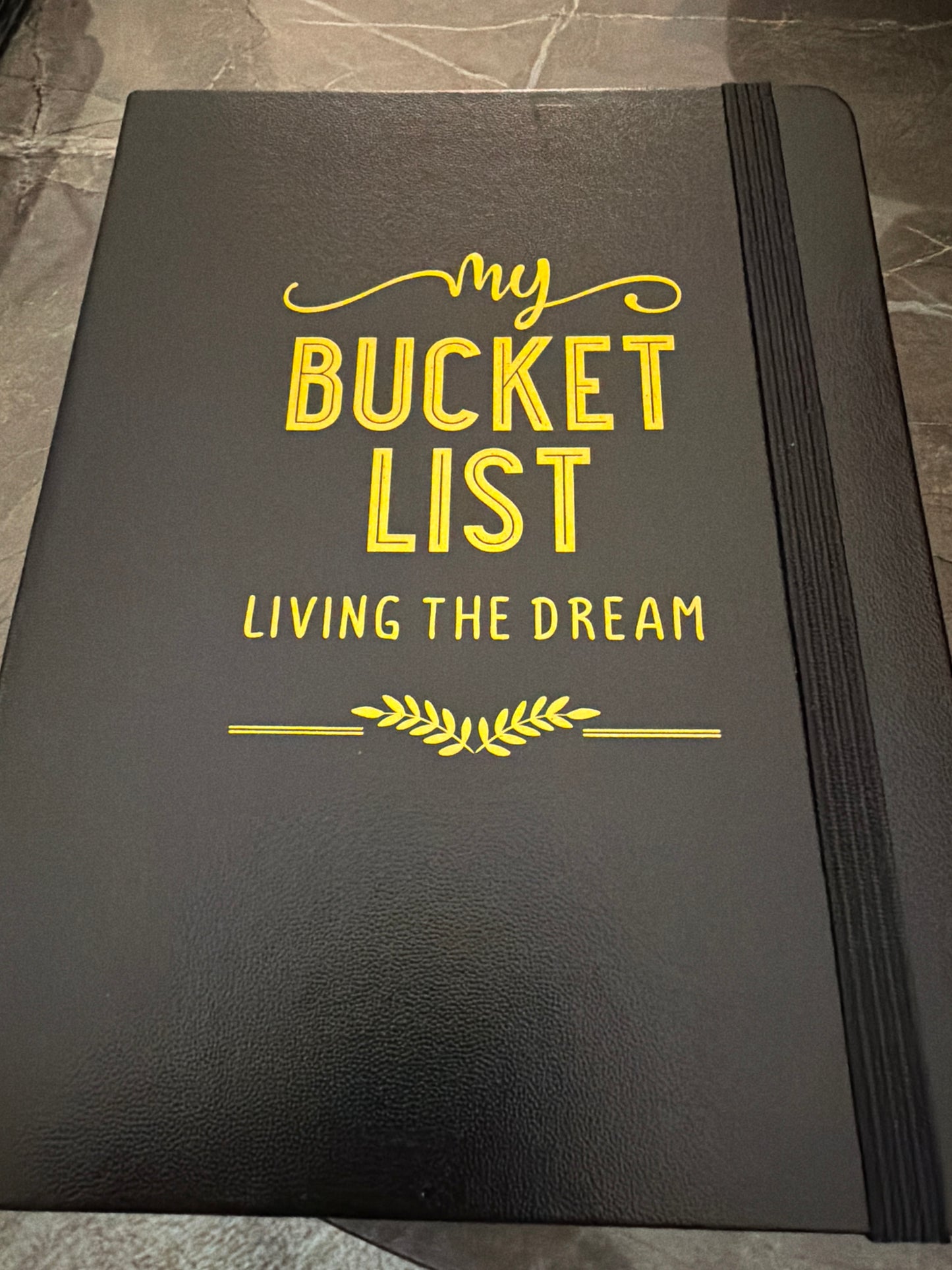 My bucket list