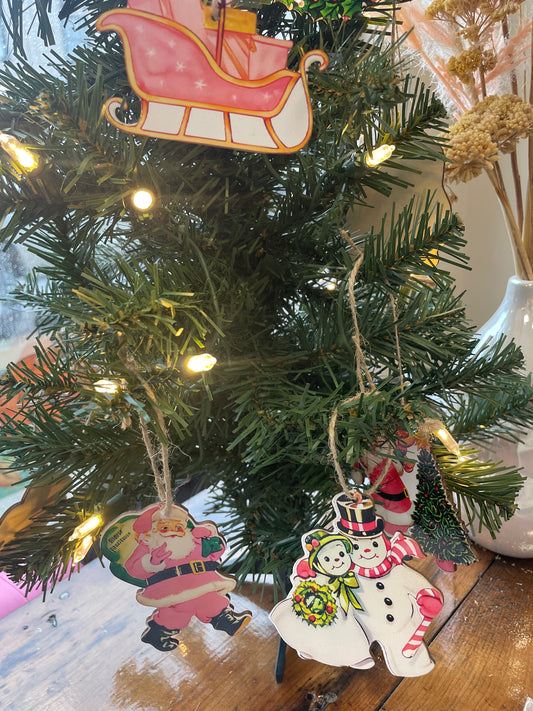 Wooden ornaments