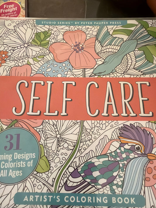 Self care coloring book
