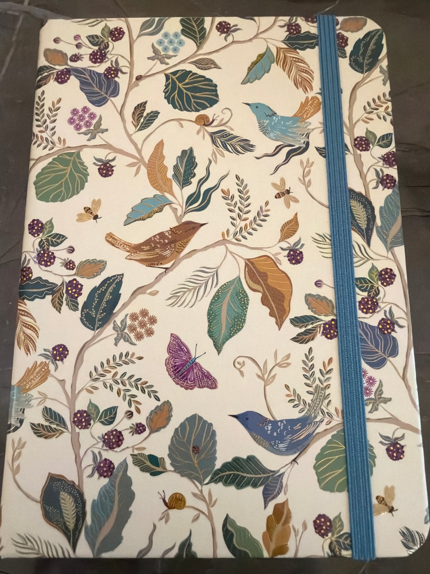 Birds and berries journal