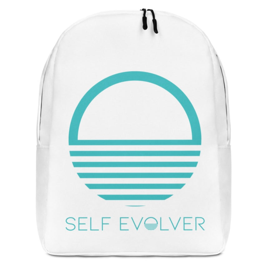 Self Evolver- White Backpack/Bag