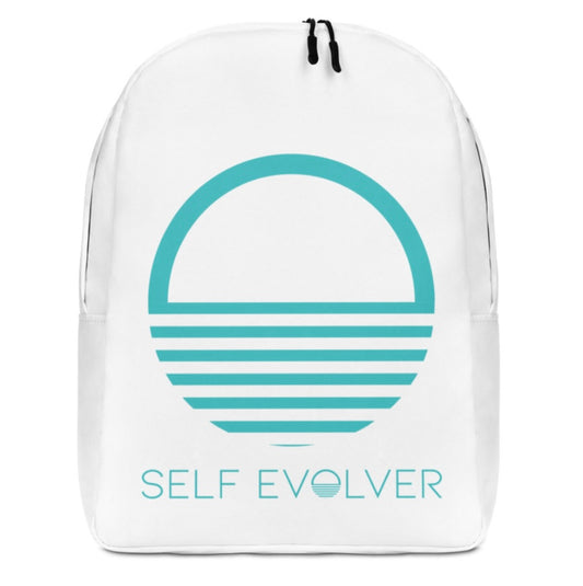 Self Evolver- White Backpack/Bag