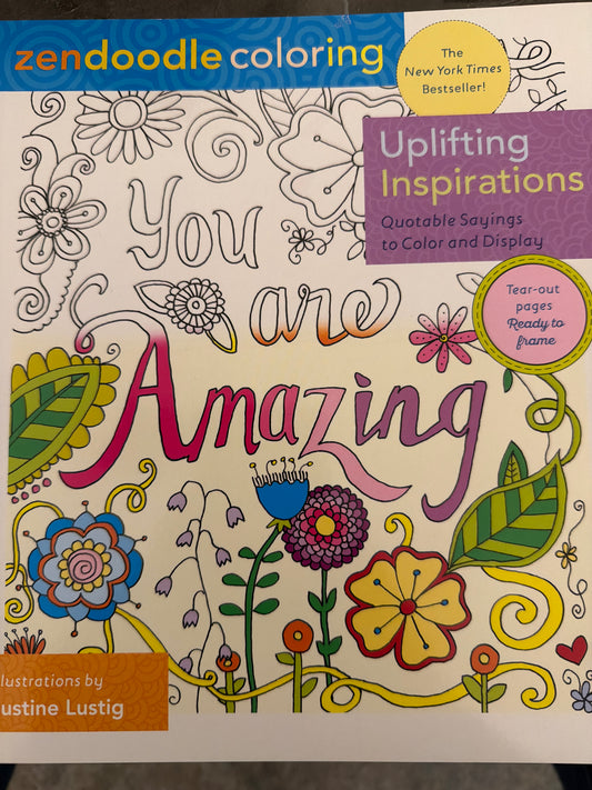 You are amazing coloring book