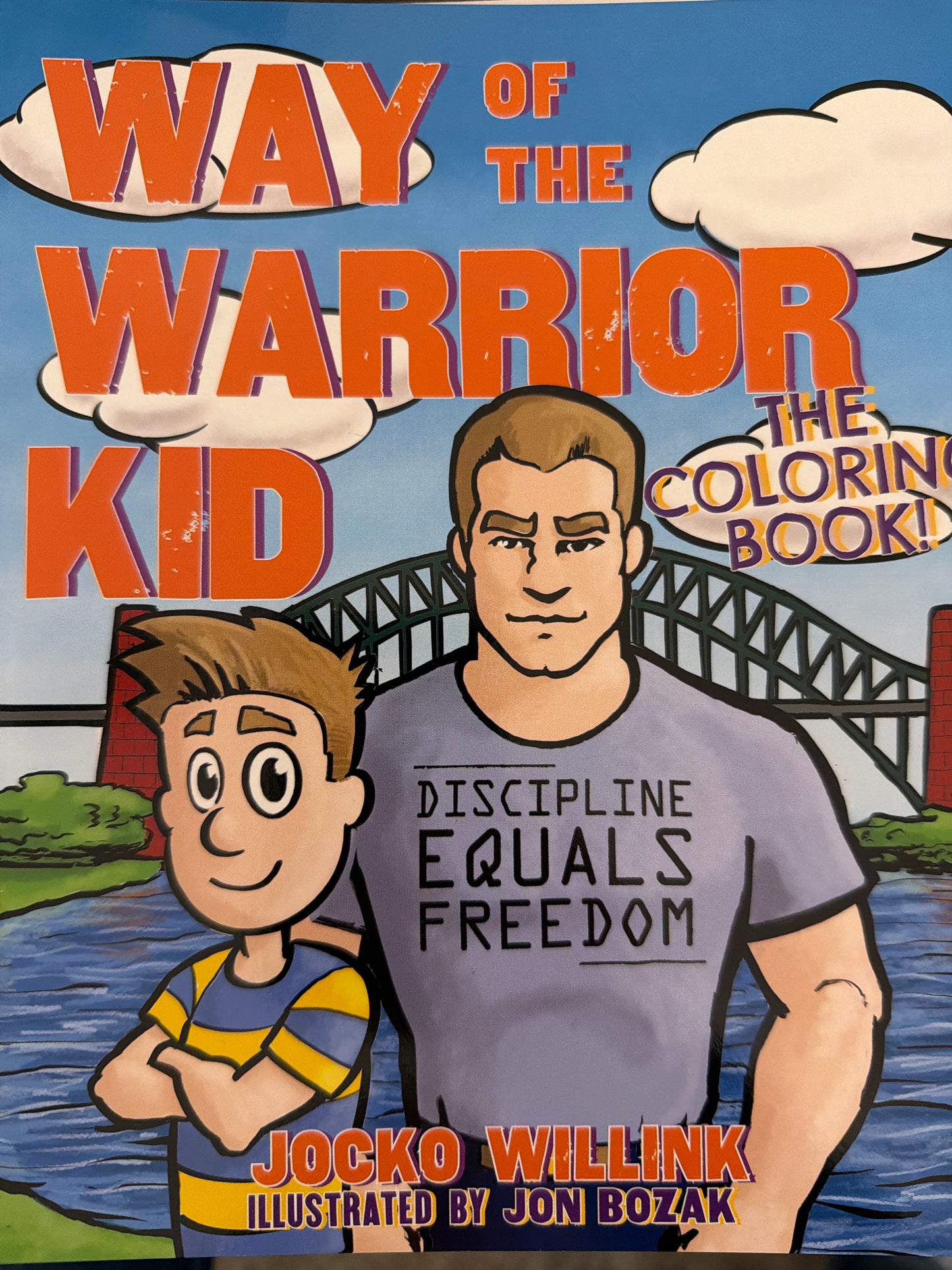 Way of the warrior kid coloring book