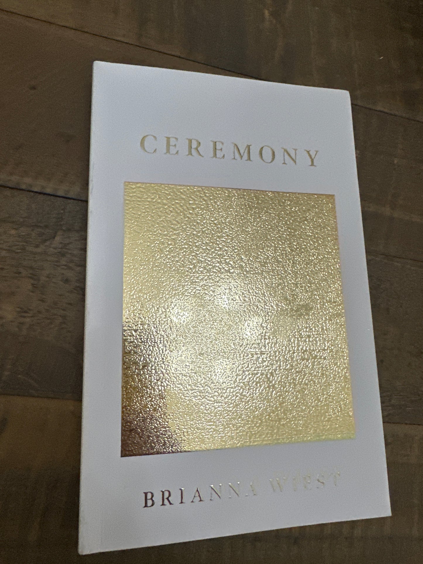 Ceremony book