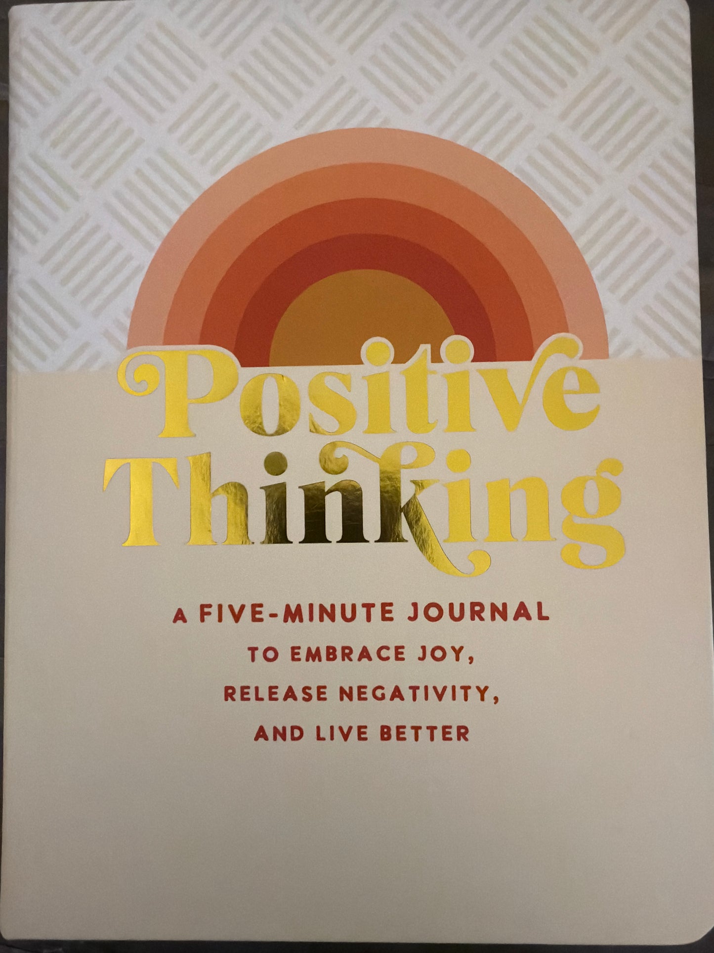 Positive thinking journal