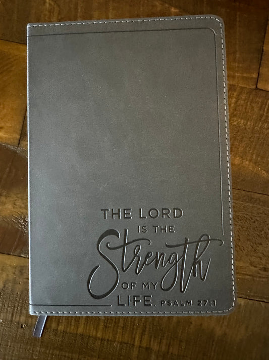 The lord is the strength journal/notebook