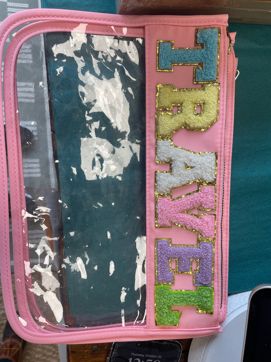 Travel and Beach zipper pouches