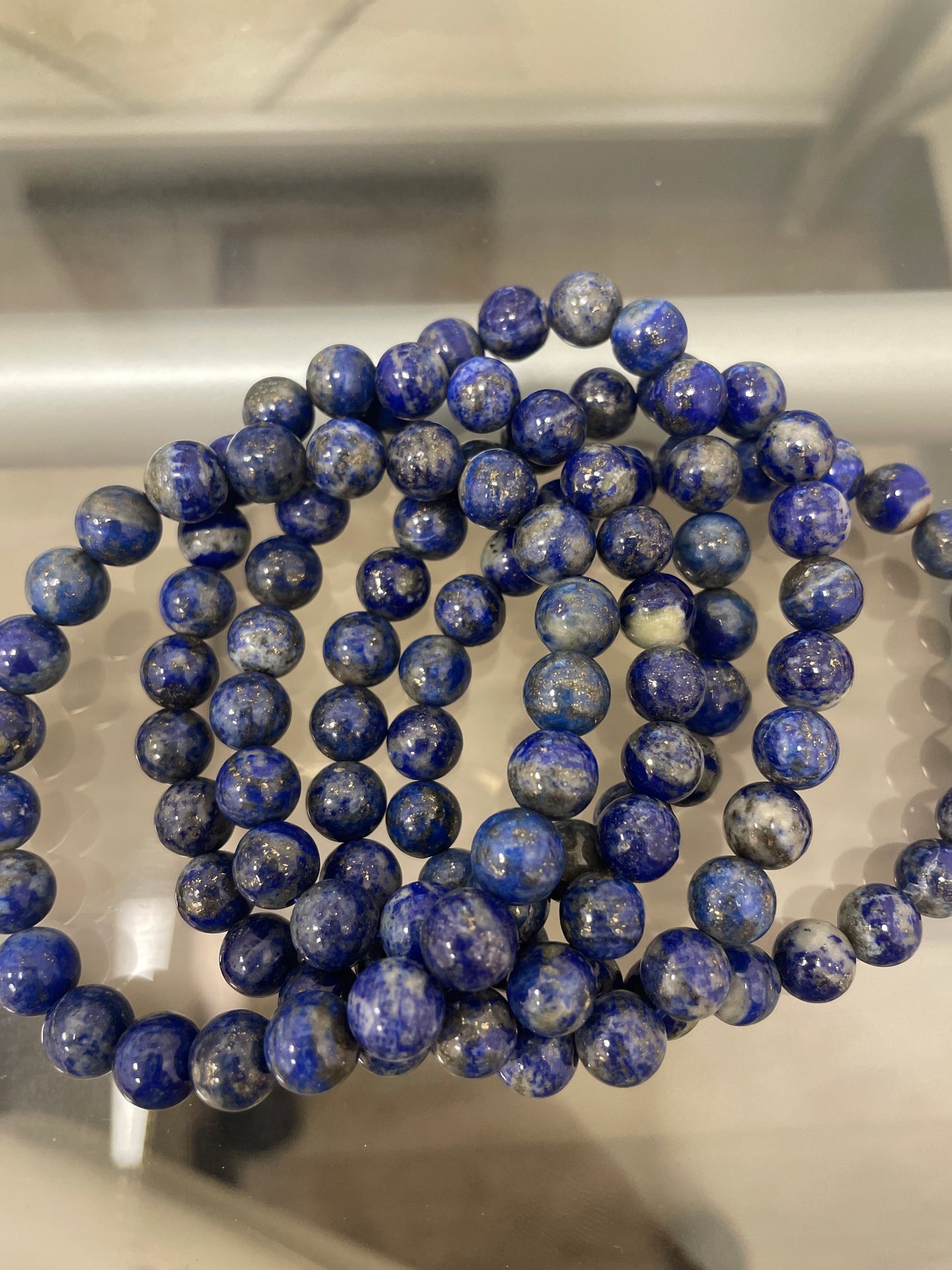 Blue stone bracelet