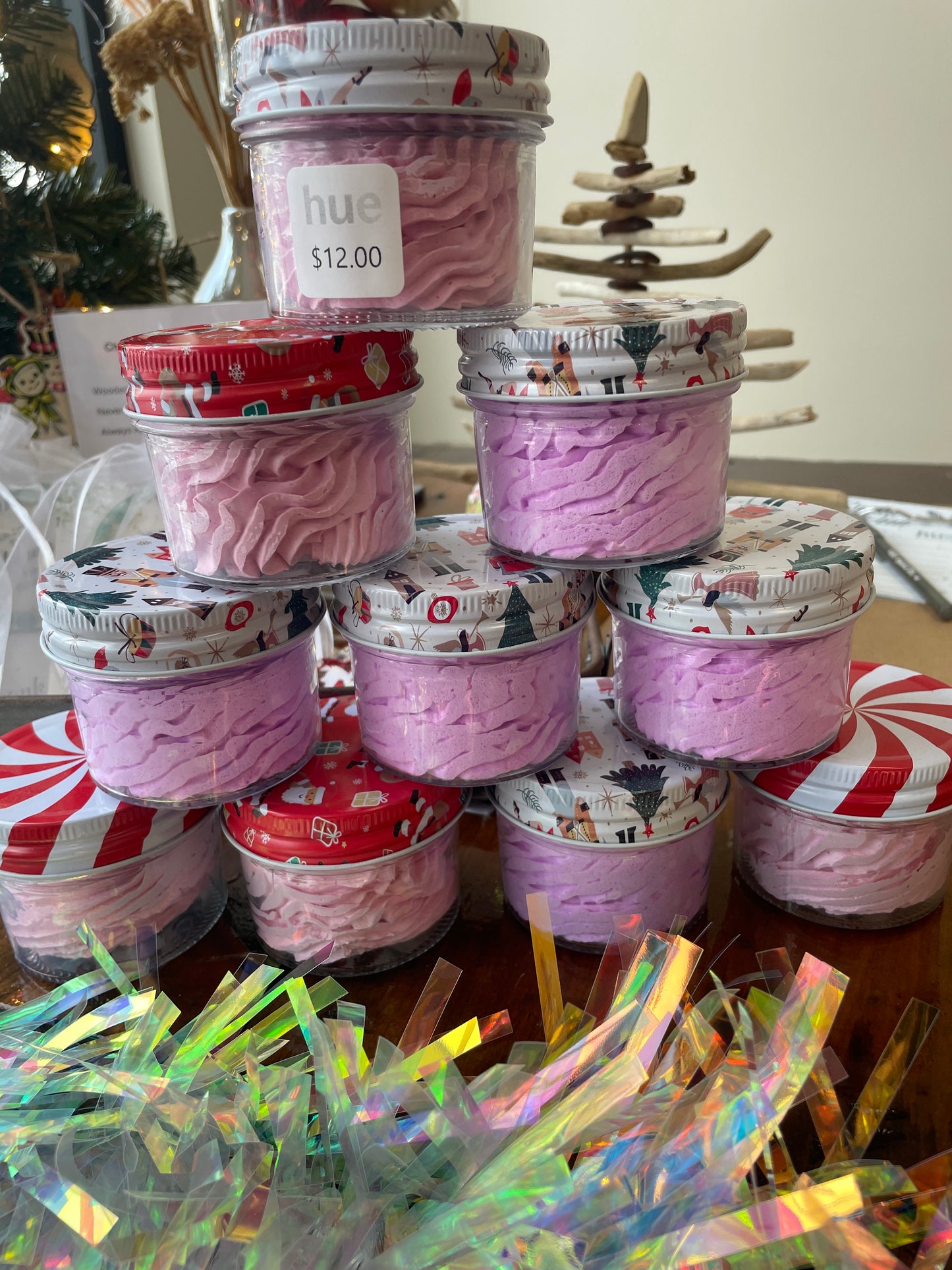 Whipped soap/shaving cream