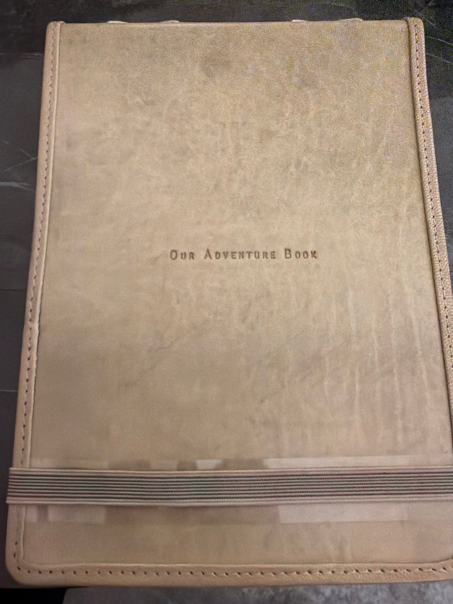 Our adventure leather journal