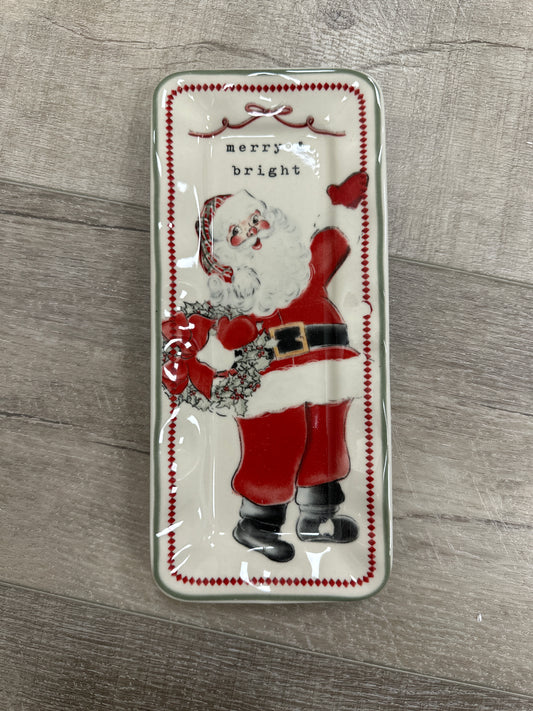 Merry and bright plate