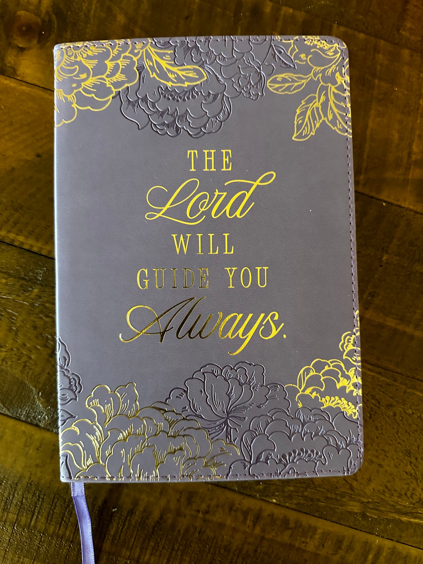 The Lord will guide you journal/notebook