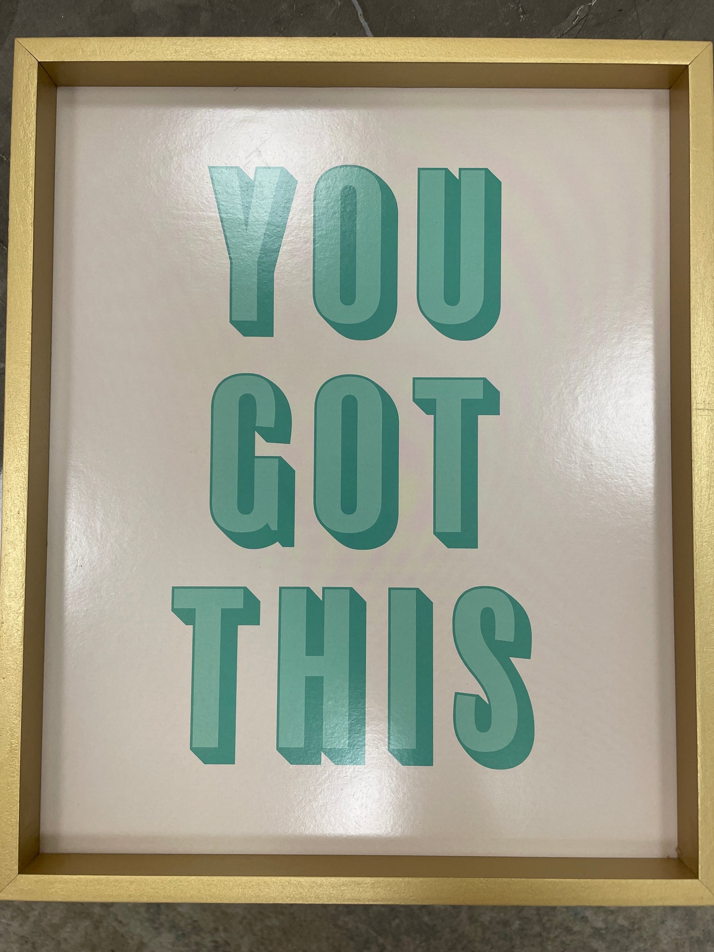 You got this wall decor
