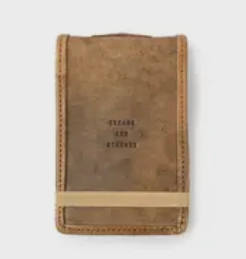 Mini Dreams and Schemes Leather Journal