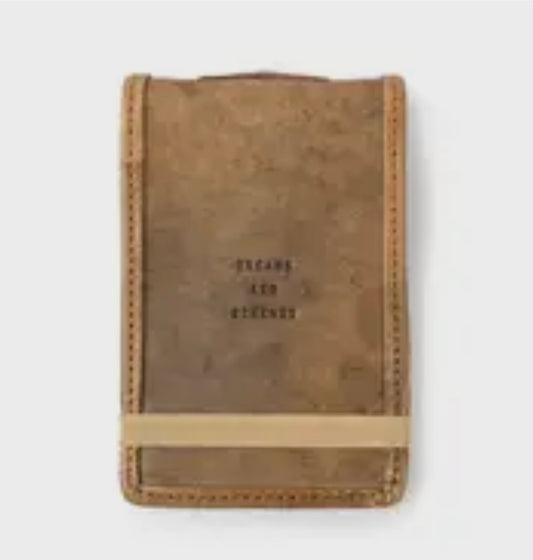 Mini Dreams and Schemes Leather Journal
