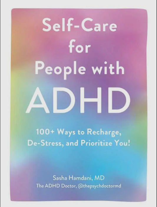 Self-Care for People with Adhd- Hardcover Book