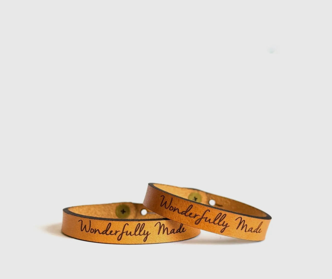 Wonderfully Made Real Leather Bracelet