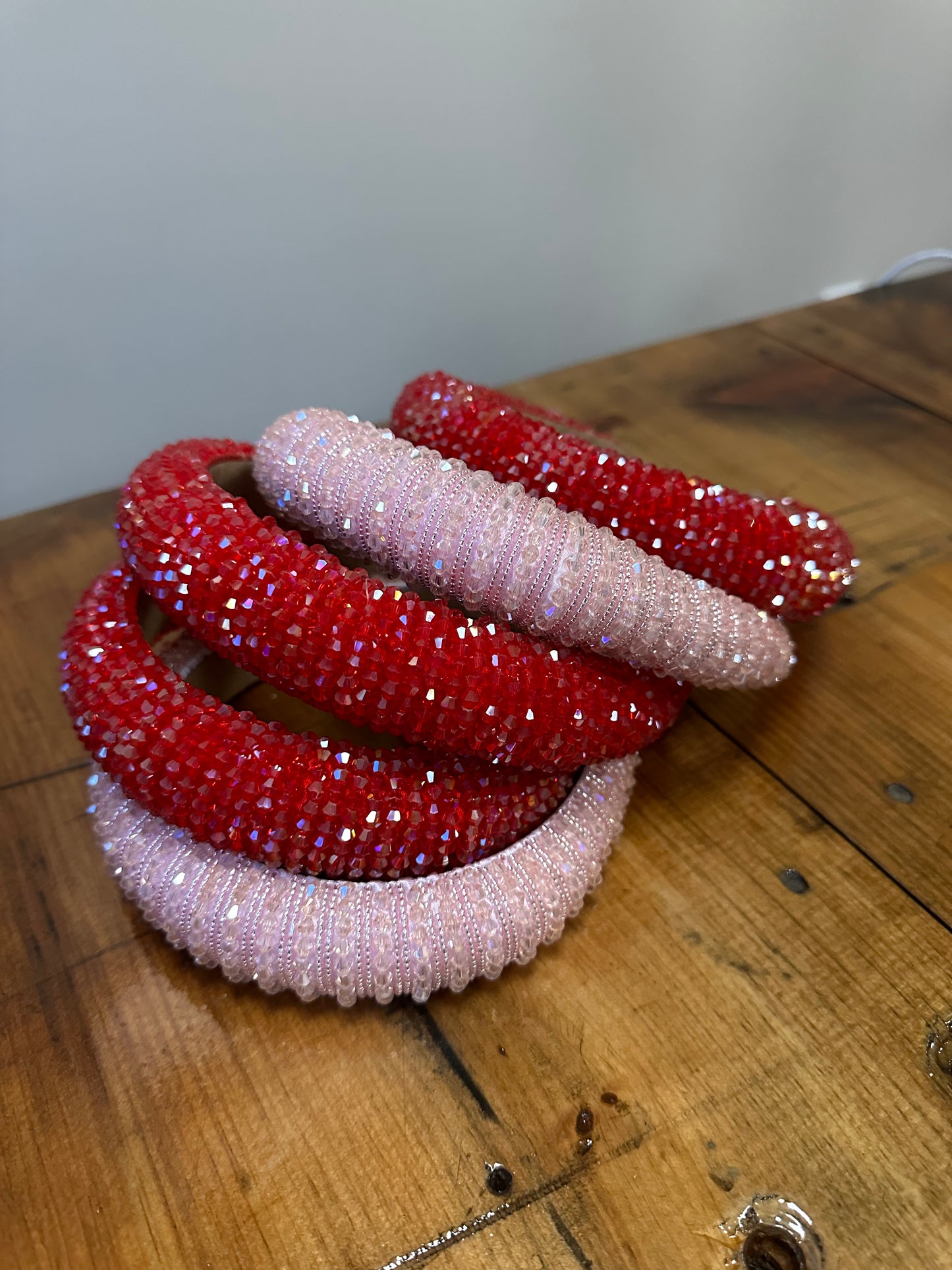Pink or red Headbands