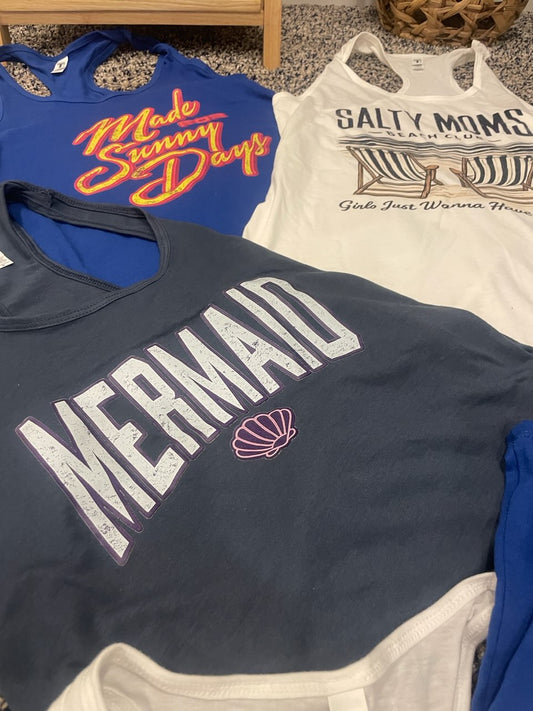 Tank tops various styles