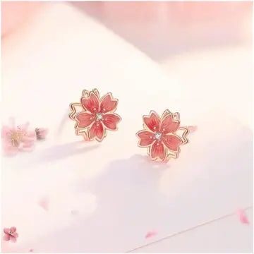 Fidget Spinner Earring- Flower Stud