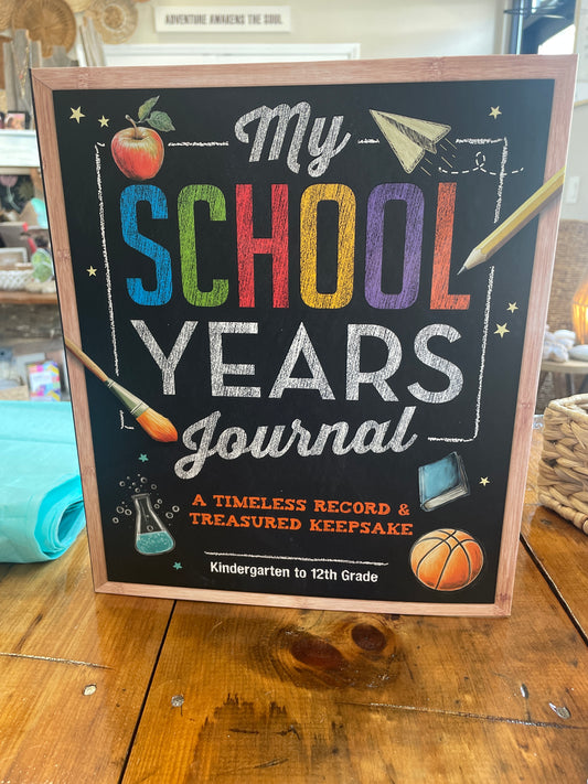 My school years journal